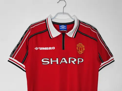 98-99 Manchester United Home Retro Jersey/98-99 曼联主场