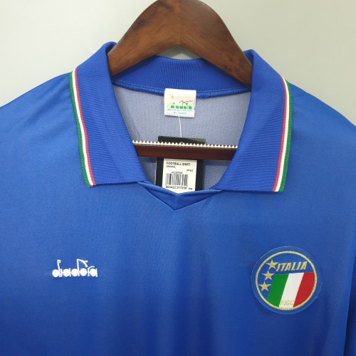1990 Italy Home Retro Jersey/1990 意大利主场