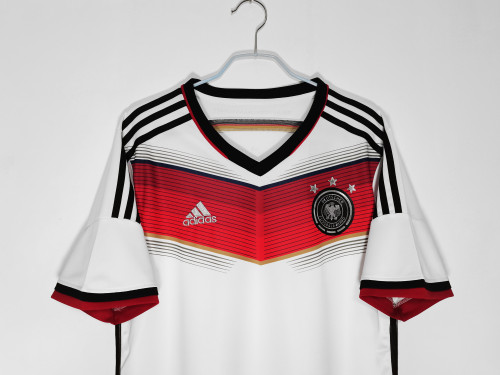 2014 Germany Home 3 Stars Retro Jersey/2014 德国主场3星