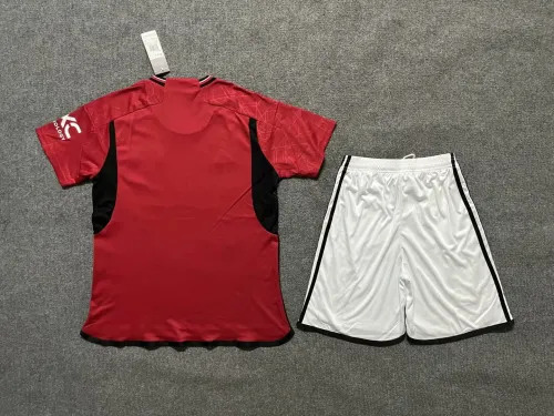 23-24 Manchester United Home Kids Kit /23-24 曼联主场童装