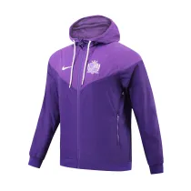 2023 Sanfrecce Hiroshima Player Hooded Windbreaker S-XXL/2023广岛三箭球员版防风衣