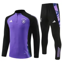2024 Germany Purple Training Suit/2024德国紫色半拉训练服