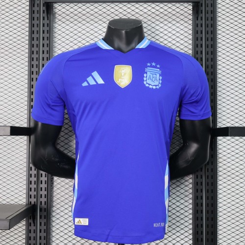 2024 Argentina Away Player Jersey/ 2024阿根廷客场球员版