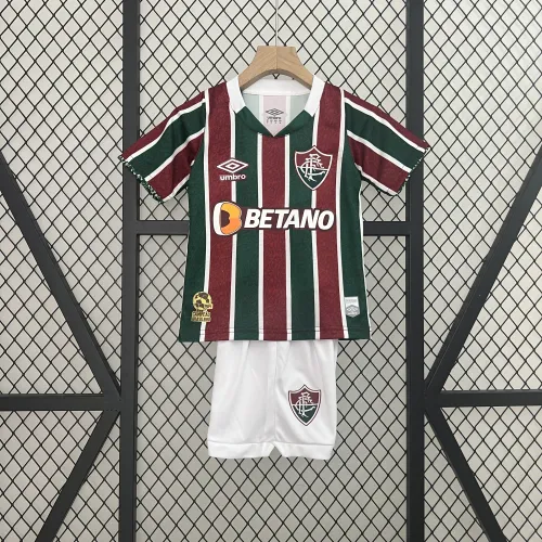 24-25 Fluminense Home Kid Kit/24-25佛罗米嫩塞主场童装