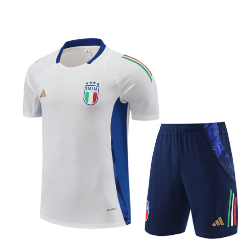 2024 Italy Short Sleeve Training Suit/2024意大利短袖训练服