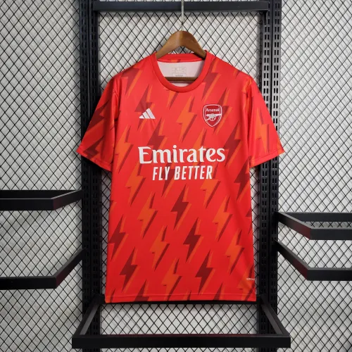 23-24 Arsenal Red Training Fans Jersey/23-24 阿森纳训练服球迷版红色