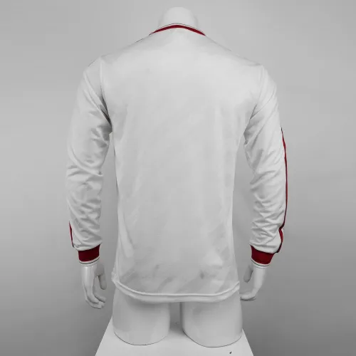 1986-88 Manchester United Away Long Sleeve Retro Jersey/86-88 曼联客场长袖