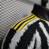 23-24 Juventus Home Player Long sleeve Jersey/23-24 尤文图斯主场长袖球员版