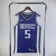 2023 Sacramento Kings Away FOX#5 NBA Jersey/23赛季国王队客场紫色5号福克斯
