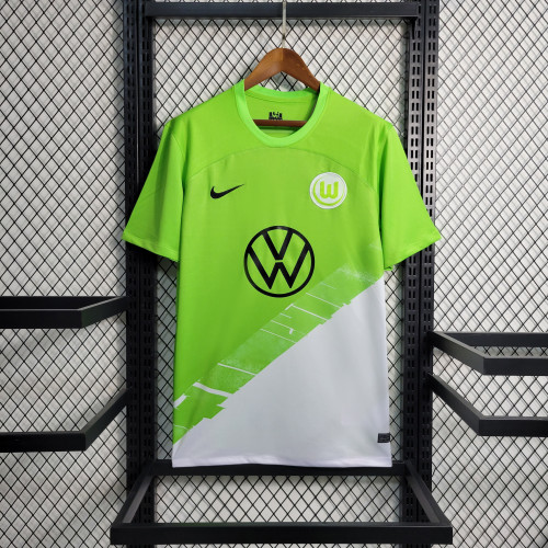 23-24 Wolfsburg Home Fans Jersey/23-24 沃尔夫斯堡主场球迷版