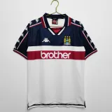 1997-98 Manchester City Away Retro Jersey/97-98 曼城客场