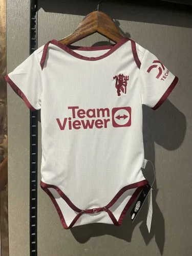 23-24 Manchester United Third Baby Clothing/23-24曼联第二客场婴儿装