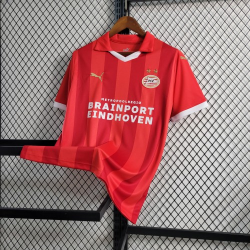 23-24 PSV Eindhoven Home Fans Jersey/23-24 PSV埃因霍温主场球迷版