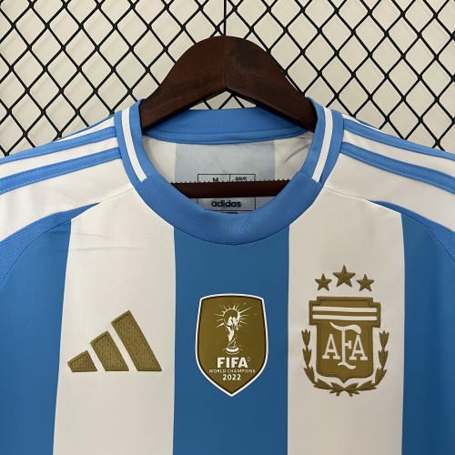 2024 Argentina Home Fans Jersey/2024阿根廷主场球迷版