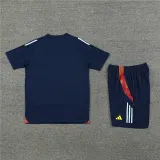 2024 Spain Blue Short Sleeve Training Suit/ 2024 西班牙短袖训练服