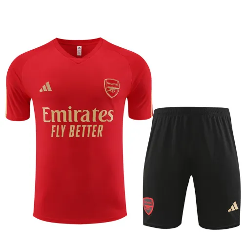 23-24 Arsenal Training Short Sleeve Suit