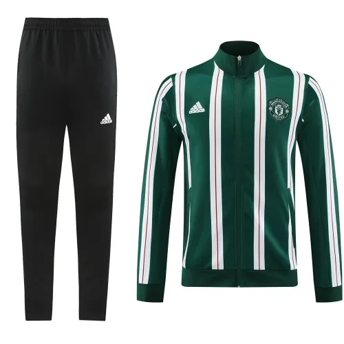 23-24 Manchester United Jacket Tracksuit/23曼联08绿色夹克套装