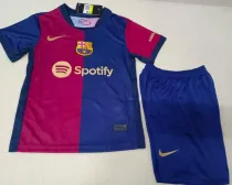 24-25 Barcelona Home Kids Kit/24-25 巴萨主场童装