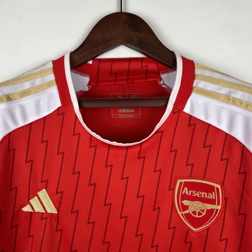 23-24 Arsenal Home Long Sleeve Fans Jersey/23-24 阿森纳主场长袖球迷版