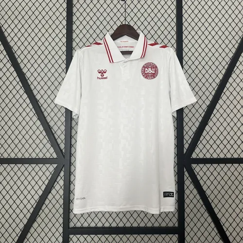 2024 Denmark Away Fans Jersey / 2024 丹麦客场球迷