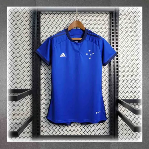 23-24 Cruzeiro Home Woman Jersey/23-24克鲁塞罗主场女装
