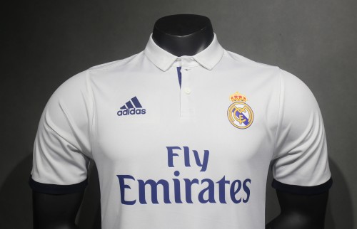 16-17 Real Madrid Home Retro Player Jersey/16-17 皇马主场球员
