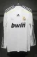 09-10 Real Madrid Home Long Sleeve Retro Player Jersey/09-10 皇马主场长袖复古