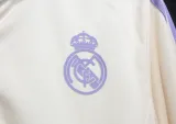 24-25 Real Madrid Retro Jacket Suit/ 24-25 皇马复古夹克套装