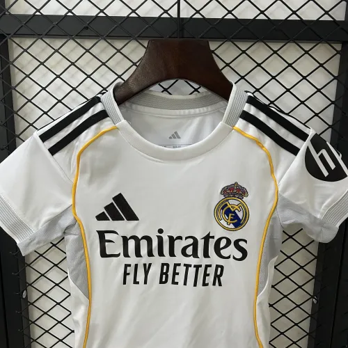 25-26 Real Madrid Home Kid Kit/25-26皇马主场童装
