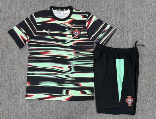 2025 Portugal Short Sleeve Training Suit/2025葡萄牙短袖训练服