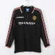 98-99 Manchester United Black Retro Long Sleeve Jersey/98-99曼联黑色长袖