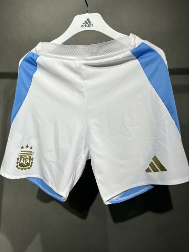2024 Argentina Home Player Short/2024阿根廷主场球员短裤