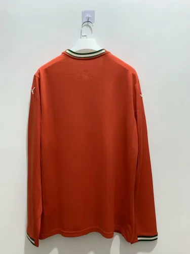 2025 Portugal Home Long Sleeve Fans Jersey/2025葡萄牙主场长袖，球迷版