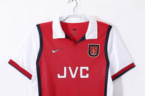 98-99 Arsenal Home Retro Jersey/98-99阿森纳主场