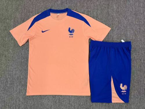 2025 France Short Sleeve Training Suit/2025法国短袖训练服