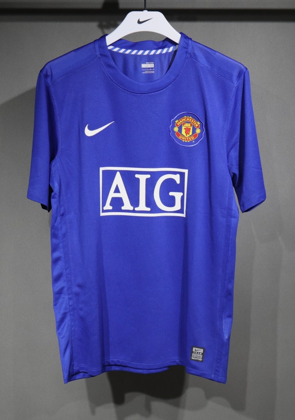 08-09 Manchester United Third Player Retro Jersey/08-09曼联第二客场球员