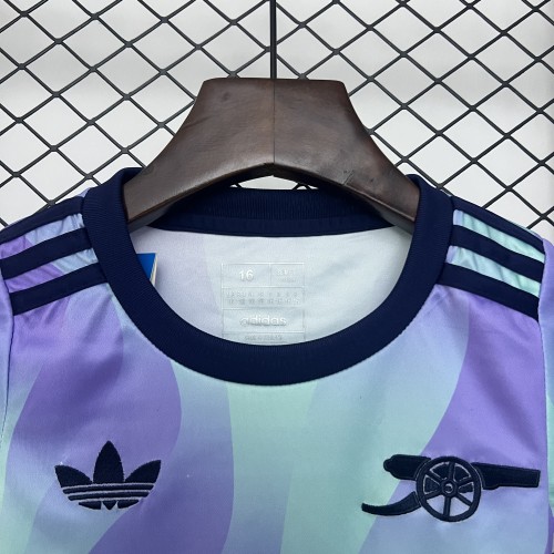 24-25 Arsenal Third Kids Kit/24-25阿森纳第二客场童装