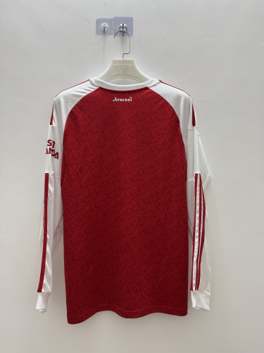25-26 Arsenal Home Long Sleeve Jersey/ 25-26阿森纳主场长袖