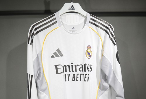 25-26 Real Madrid Home Player Long Sleeve Jersey/ 25-26皇马主场球员长袖