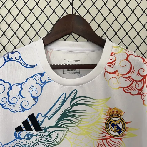 2024-25 Real Madrid white special jersey