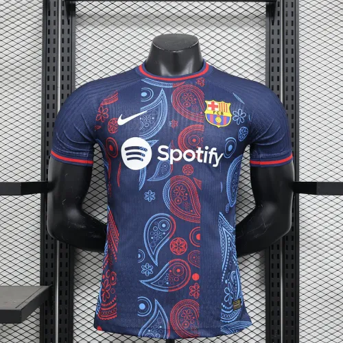 2024-25 Barcelona blue player version jersey24(The player version is more slim fit, it is recommended to buy one size larger)