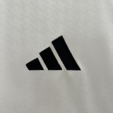 2024-25 Real Madrid home white soccer jersey