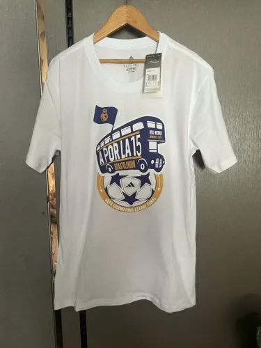 2024-25 Real Madrid white cotton shirt