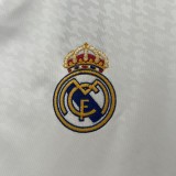 2024-25 Real Madrid home white soccer jersey