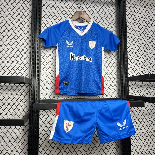 2024-25 Bilbao away blue kid kit