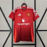 2024-25 Manchester United home soccer jersey