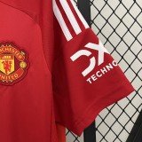 2024-25 Manchester United home soccer jersey