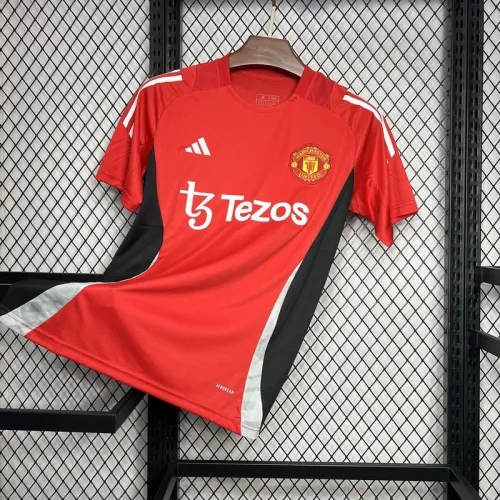 2024-25 Manchester United  Red Pre-match training Jersey