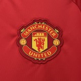2024-25 Manchester United home soccer jersey