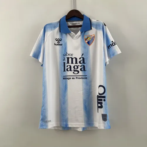 2023-24 Malaga home soccer jersey